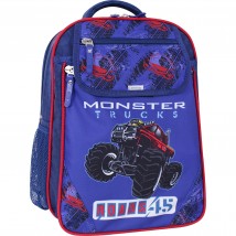 School backpack Bagland Excellent student of 20 l. 225 blue 898 (0058070)