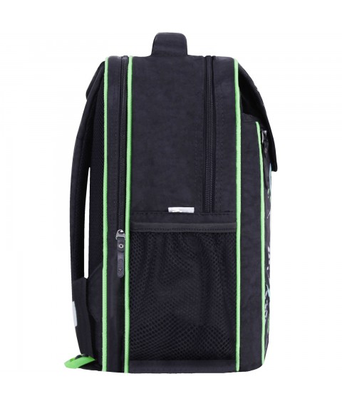 Рюкзак школьный Bagland Отличник 20 л. черный 670 (0058070)