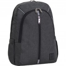 Backpack Bagland Milano 14 l. Black/grey (0011569)