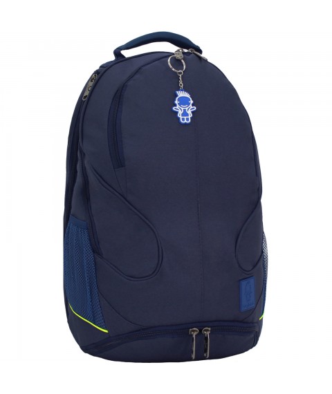 Bagland laptop backpack ZOOTY backpack 24 l. Black (00531662)