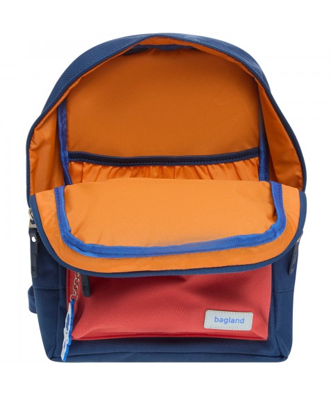 Rucksack Bagland Youth mini 8 l. Blau / Rot (0050866)