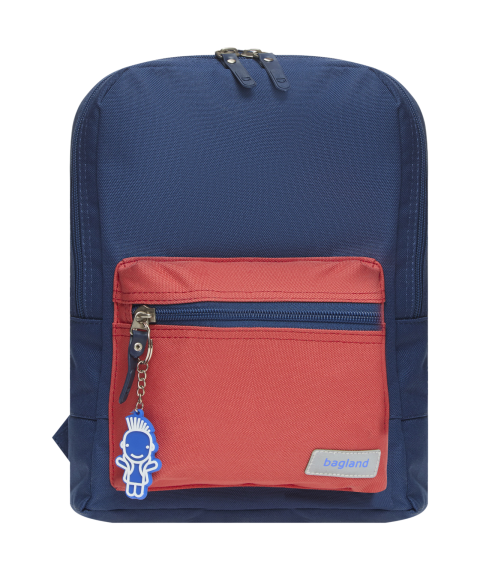 Rucksack Bagland Youth mini 8 l. Blau / Rot (0050866)