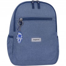 Детский рюкзак Bagland Young 13 л. Синий (0051069)
