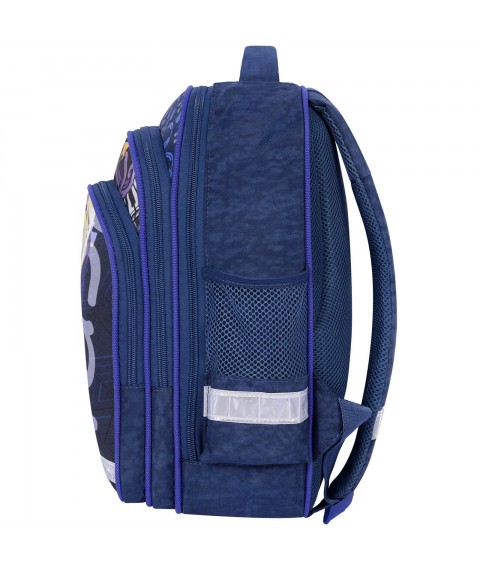 School backpack Bagland Mouse 225 blue 614 (00513702)