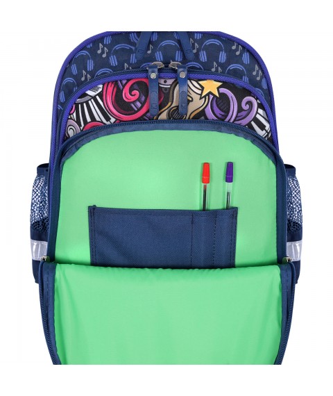 Рюкзак шкільний Bagland Mouse 225 синій 614 (00513702)