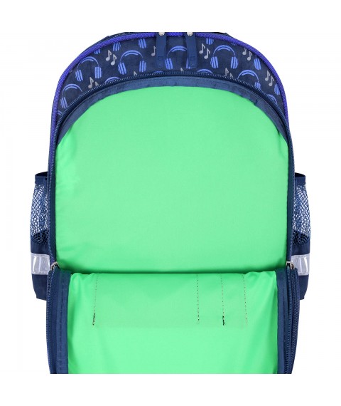 Rucksackschule Bagland Mouse 225 blau 614 (00513702)