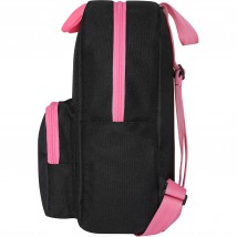 Backpack Bagland Meow 13 l. black 1159 (0080466)