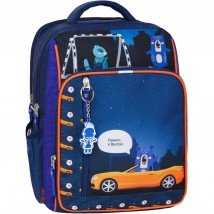 School backpack Bagland Schoolboy 8 l. 225 blue 432 (00112702)