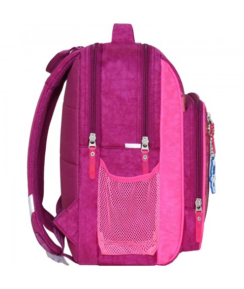School backpack Bagland Schoolboy 8 l. 143 raspberry 389 (00112702)