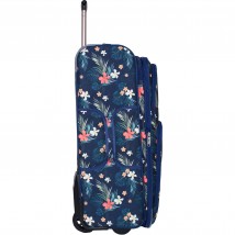 Suitcase Bagland Leon large design 70 l. sublimation (flowers) (0037666274)