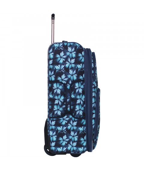 Suitcase Bagland Leon large design 70 l. sublimation (leaves) (0037666274)