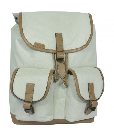 Backpack Bagland Amy 16 l. beige (0013066)