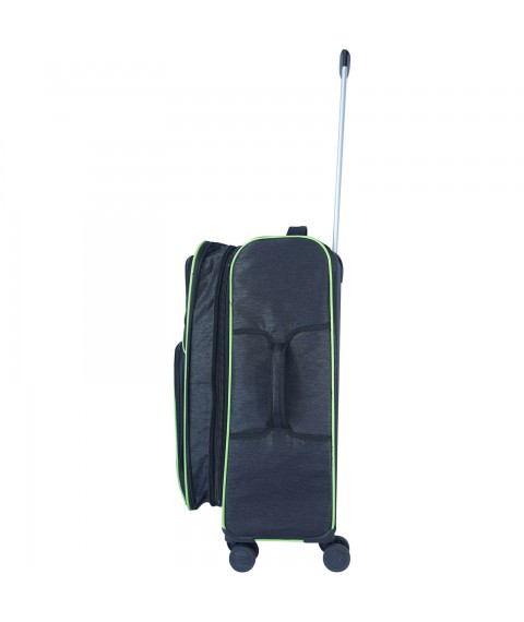 Bagland Valencia medium suitcase 63 l. black 1300 (003796924)