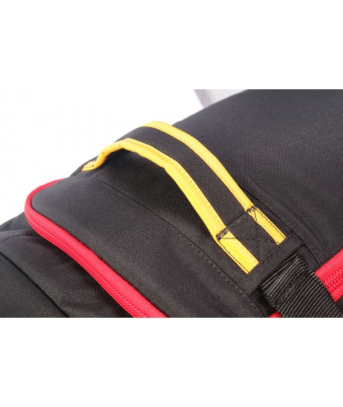 Cover for Born snowboard on wheels 156/166 cm Black/yellow (0099990)