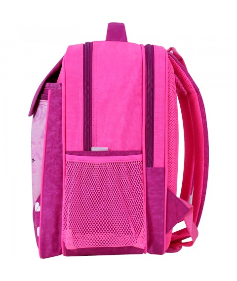 School backpack Bagland Otlichnyk 20 l. 143 raspberry 688 (0058070)