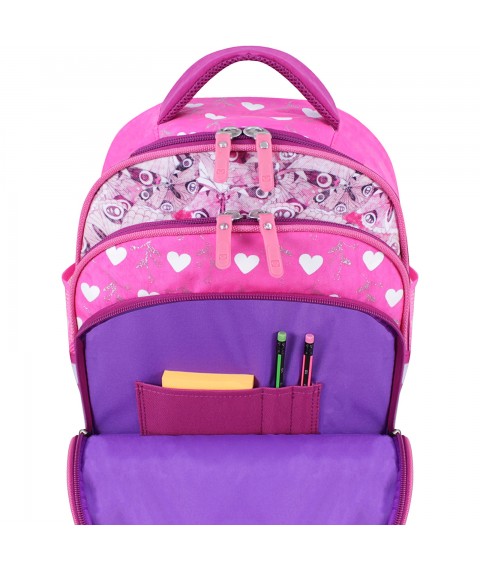 School backpack Bagland Mouse 143 crimson 688 (00513702)