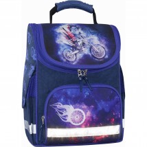 Frame school backpack with Bagland flashlights Success 12 liters. blue 507 (00551703)