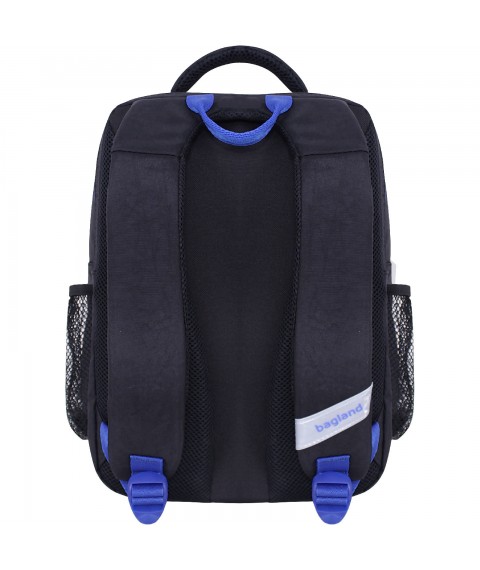 School backpack Bagland Schoolboy 8 l. black 1016 (0012870)
