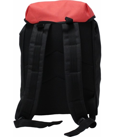 City backpack Bagland Successful 17 l. Black/red (0050466)