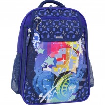 School backpack Bagland Excellent 20 l. 225 blue 614 (0058070)
