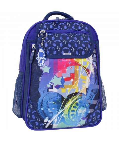 School backpack Bagland Excellent 20 l. 225 blue 614 (0058070)