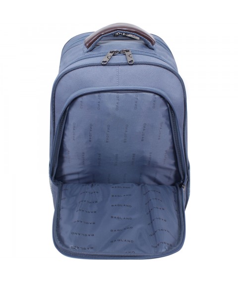 Backpack for a laptop Bagland Backpack for a laptop 537 21 l. Gray (0053766)
