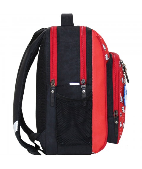 School backpack Bagland Schoolboy 8 l. Black 1k (0012870)