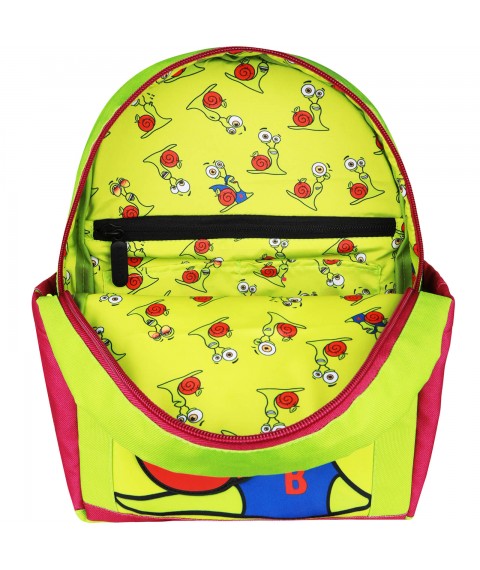 Рюкзак Bagland & Bob Snail mini ягідний 1508 (00129664)