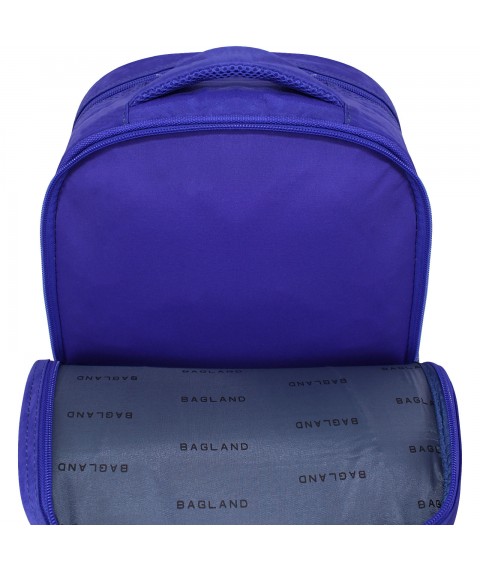 School backpack Bagland Excellent 20 l. 225 blue 534 (0058070)