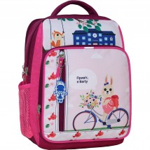 School backpack Bagland Schoolboy 8 l. raspberry 430 (0012870)
