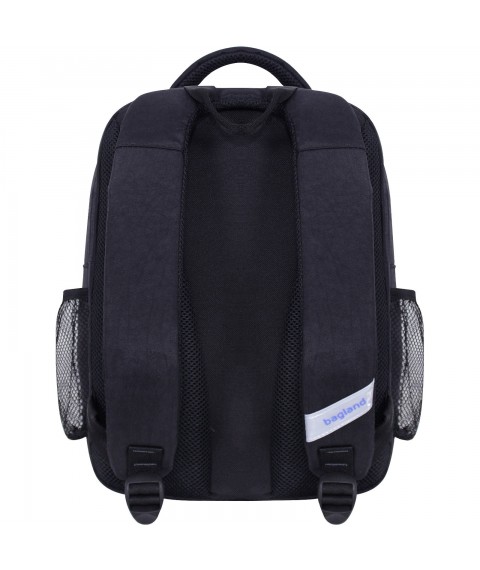 School backpack Bagland Schoolboy 8 l. black 908 (0012870)