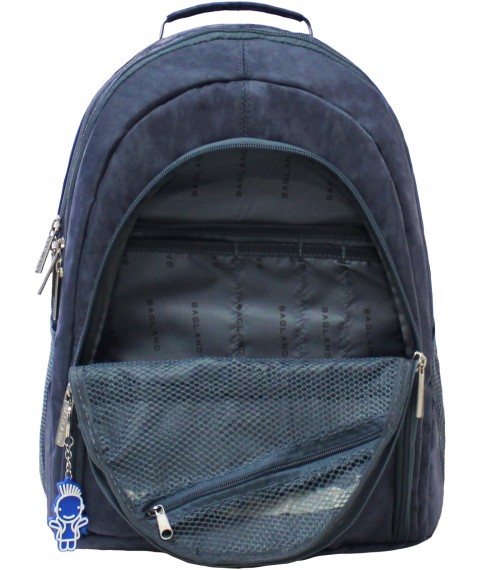 Backpack Bagland City 32 l. Dark gray (0018070)
