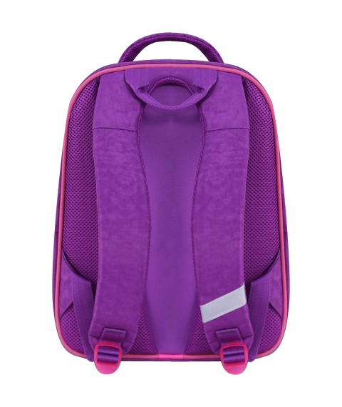 School backpack Bagland Otlichnyk 20 l. purple 678 (0058070)