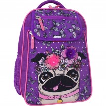 Рюкзак школьный Bagland Отличник 20 л. фиолетовый 890 (0058070)
