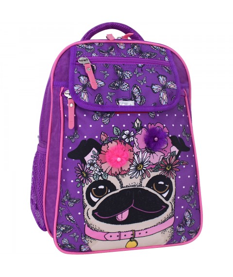 School backpack Bagland Excellent 20 l. purple 890 (0058070)