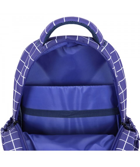 Рюкзак шкільний Bagland Butterfly 21 л. сублімація синій (00565664 Ш)