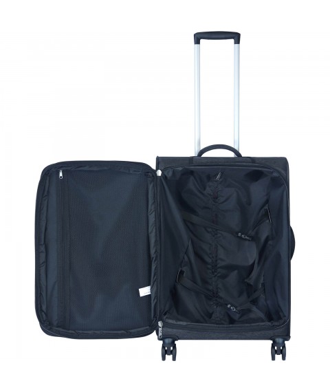 Bagland Valencia medium suitcase 63 l. black (003796924)