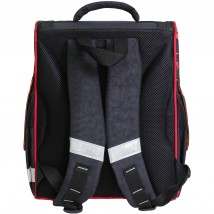 Backpack school frame with flashlights Bagland Success 12 l. black 417 (00551703)