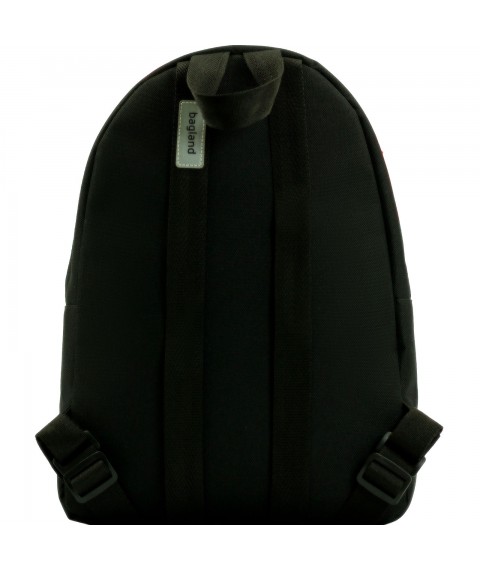 Backpack Bagland Meow 13 l. black/pink (0080466)