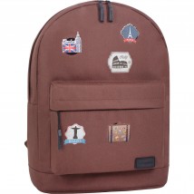 Backpack Bagland Youth W/R 17 l. 299 brown (00533662 Sh)