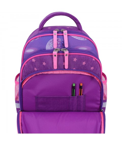 School backpack Bagland Mouse 339 purple 503 (0051370)