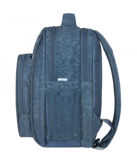 School backpack Bagland Schoolboy 8 l. 321 gray 611 (00112702)