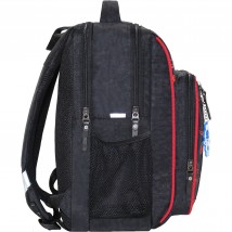 School backpack Bagland Schoolboy 8 l. black 417 (0012870)