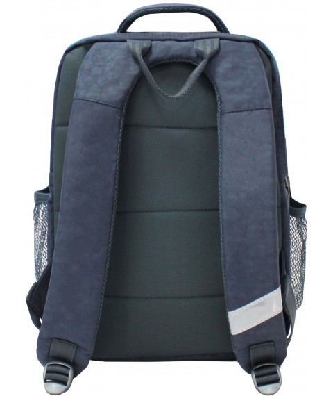 School backpack Bagland Schoolboy 8 l. 321 gray 90 d (00112702)