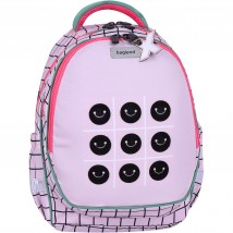 Рюкзак шкільний Bagland Butterfly 21 л. сублімація рожевий (00565664 Ш)