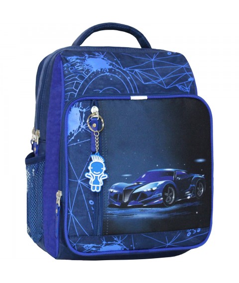School backpack Bagland Schoolboy 8 l. 225 blue 248k (00112702)