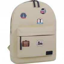 Backpack Bagland Youth W/R 17 l. 276 beige (00533662 Ш)