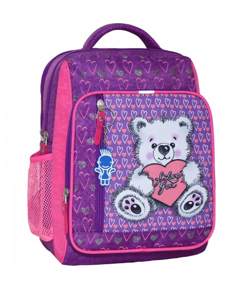 School backpack Bagland Schoolboy 8 l. 339 purple 377 (00112702)