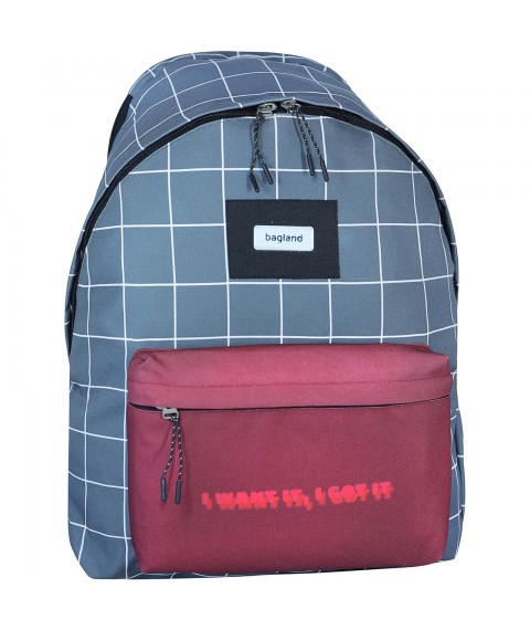 Backpack Bagland Stylish 24 l. sublimation 1340 (00518664)