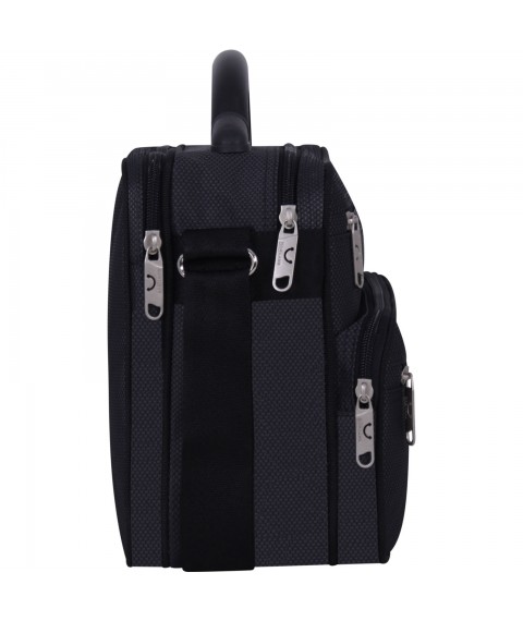 Men's bag Bagland Mr. Braun 8 l. Black (00240169)
